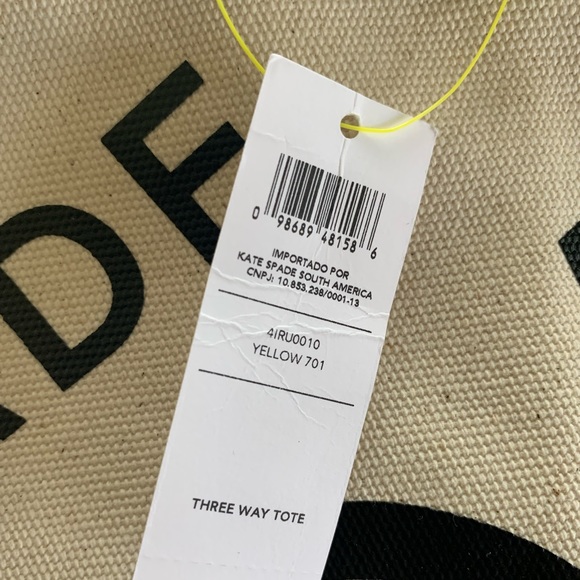 NWT Kate Spade Saturday 3 way tote - Picture 2 of 7